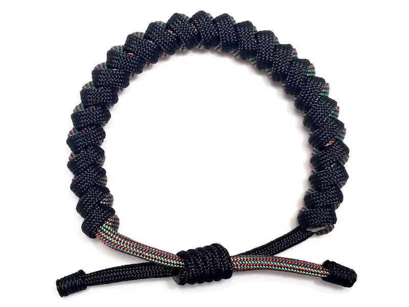 Engineered Black Cassiopeia Rope Bracelet