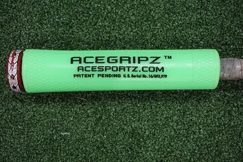 THICK GRIPS - INCREASE EXIT VELOCITY & Bat Speed YOUTH MODEL- Small Straight Handle- 40mm