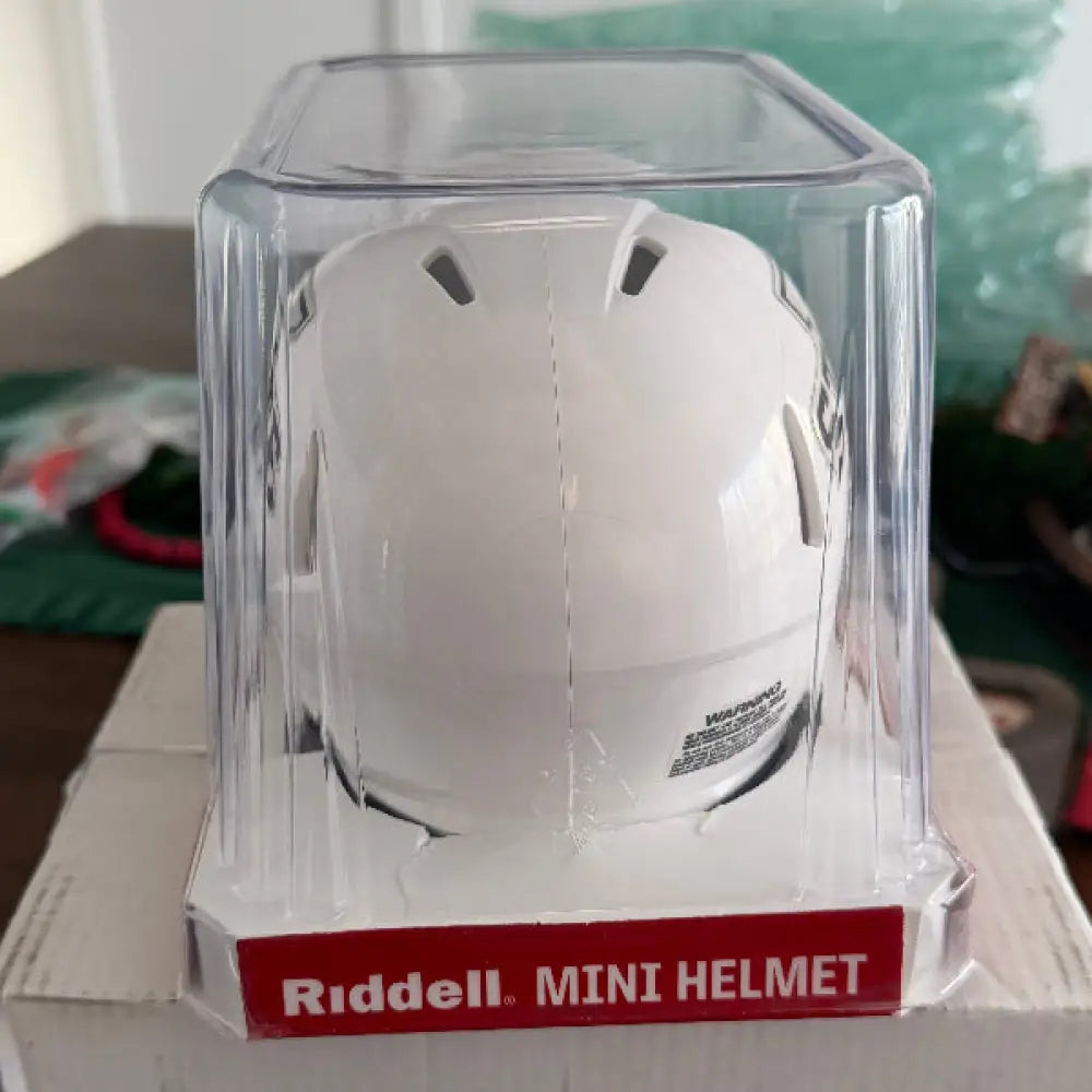 Iowa State Cyclones NCAA Mini Speed Football Helmet White- NCAA