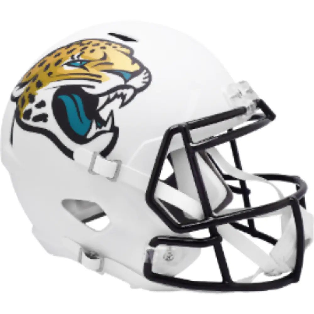 Jacksonville Jaguars Full Size Speed Replica Football Helmet 2024 On-Field Alternate - NFL