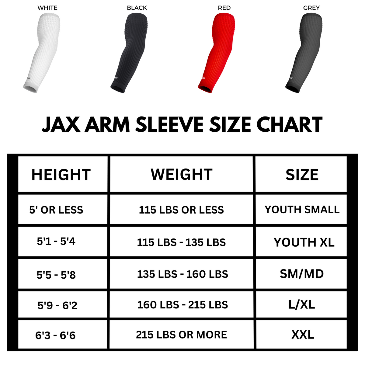 Endurance Compression Arm Sleeve | White