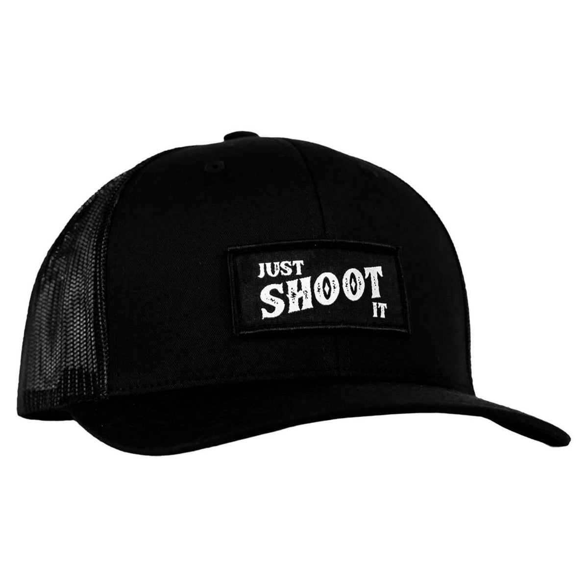 Just Shoot It Patch Snapback Hat