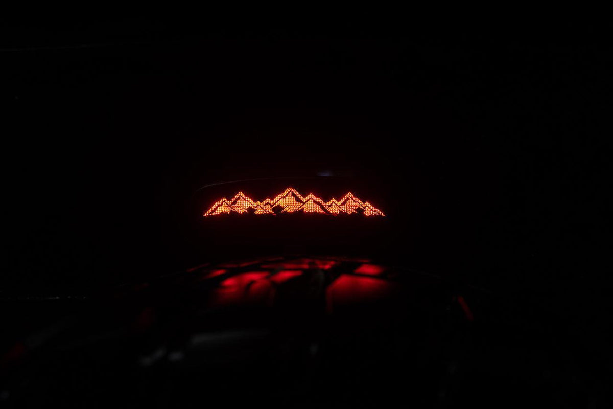 Laser Series Acrylic Third Brake Light Overlay - 2021+ Bronco