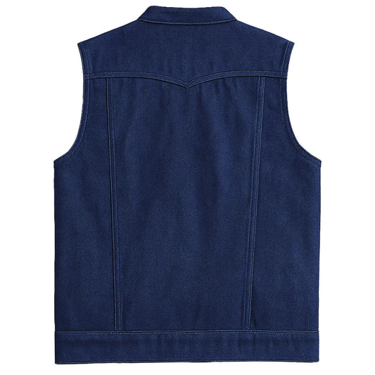 Legendary Ole Blue Men's Denim Vest