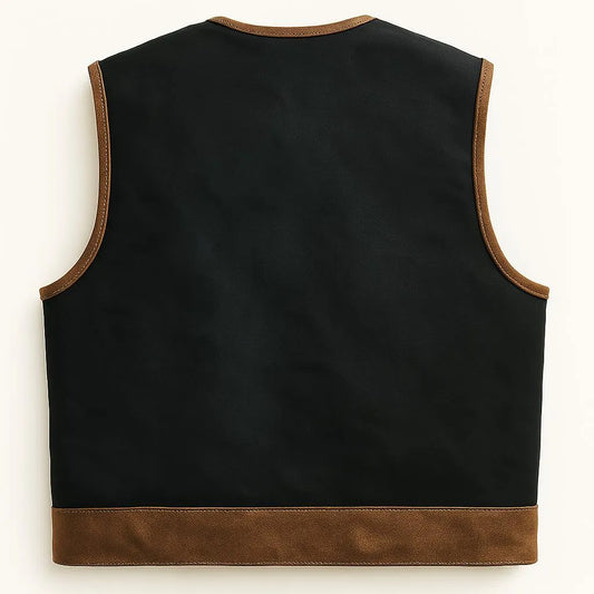 Legendary LowLife NCP Canvas & Leather Vest — Tobacco