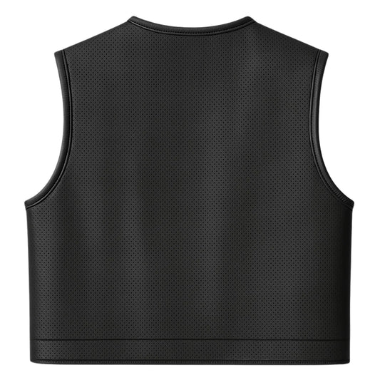 Legendary LowLife NOP Perforated Leather Club Vest