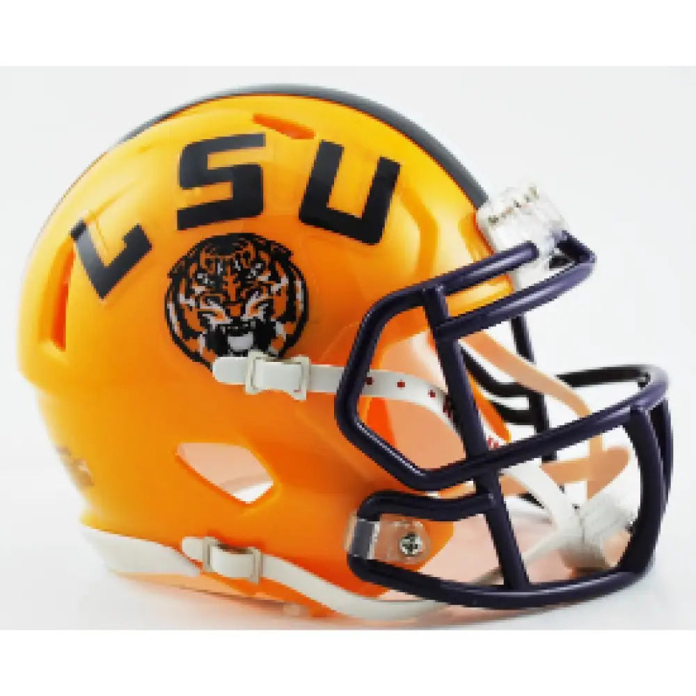 LSU Tigers Mini Speed Football Helmet - NCAA