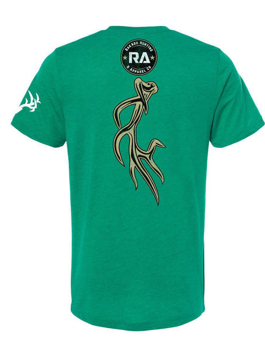 Lucky Shed Brown Gold Tee