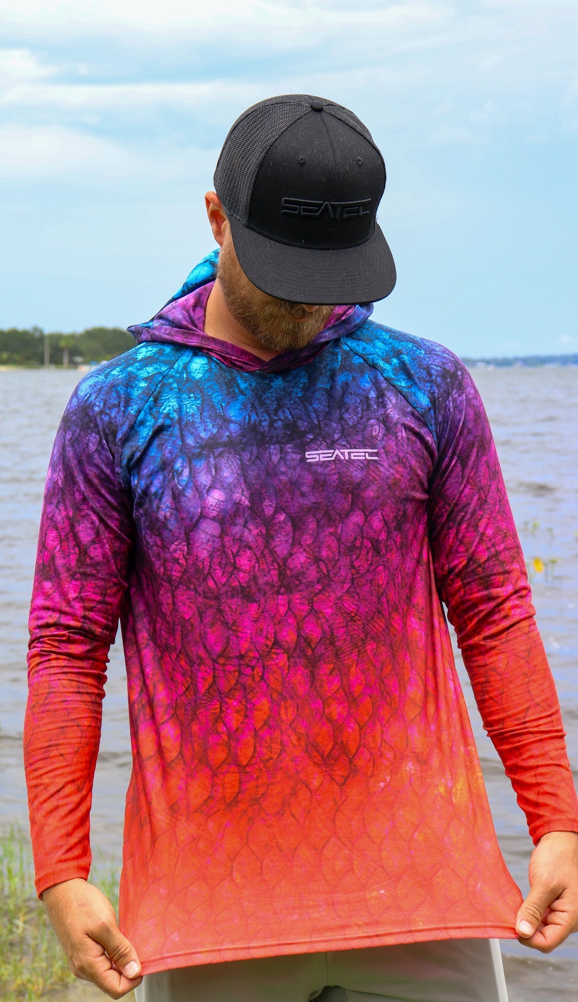 Arowana Sport Tec Hooded Long Sleeve – Men's