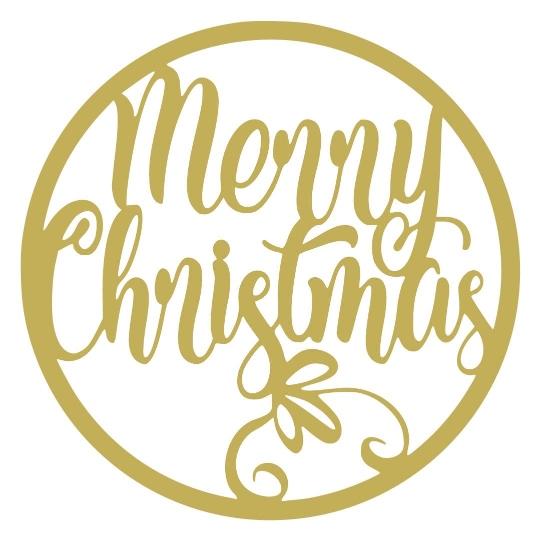 Merry Christmas Swirl