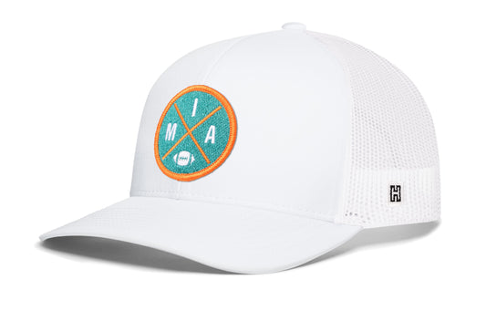 Miami Football Trucker Hat | MIA X Snapback