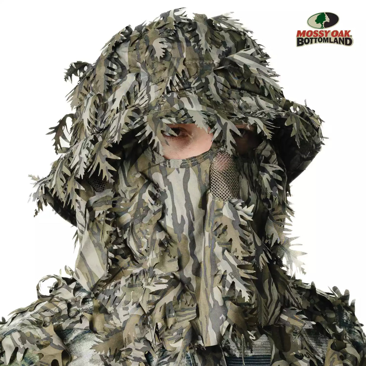 Hunting Hat & Camo Mask: 3D Leafy Bucket / Boonie Hat (Mossy Oak / Realtree)