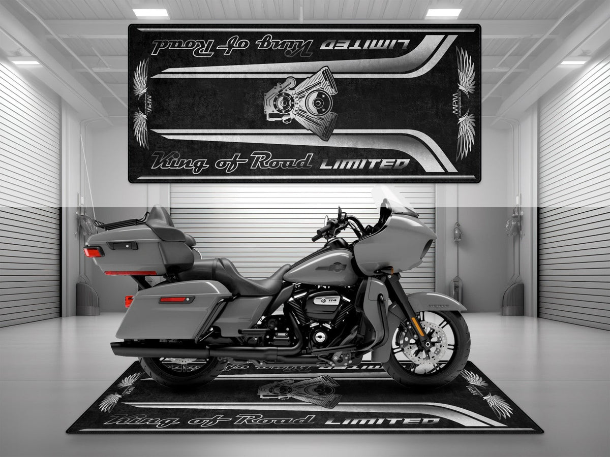 MPM Motorcycle Mat for Grand American Touring Motorcycle "King of Road Limited" - MM4121