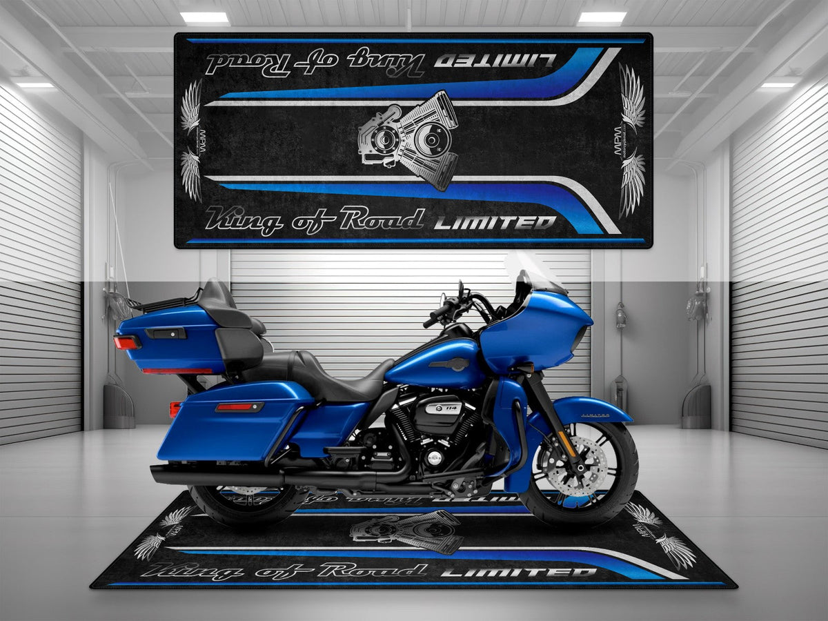 MPM Motorcycle Mat for Grand American Touring Motorcycle "King of Road Limited" - MM4121