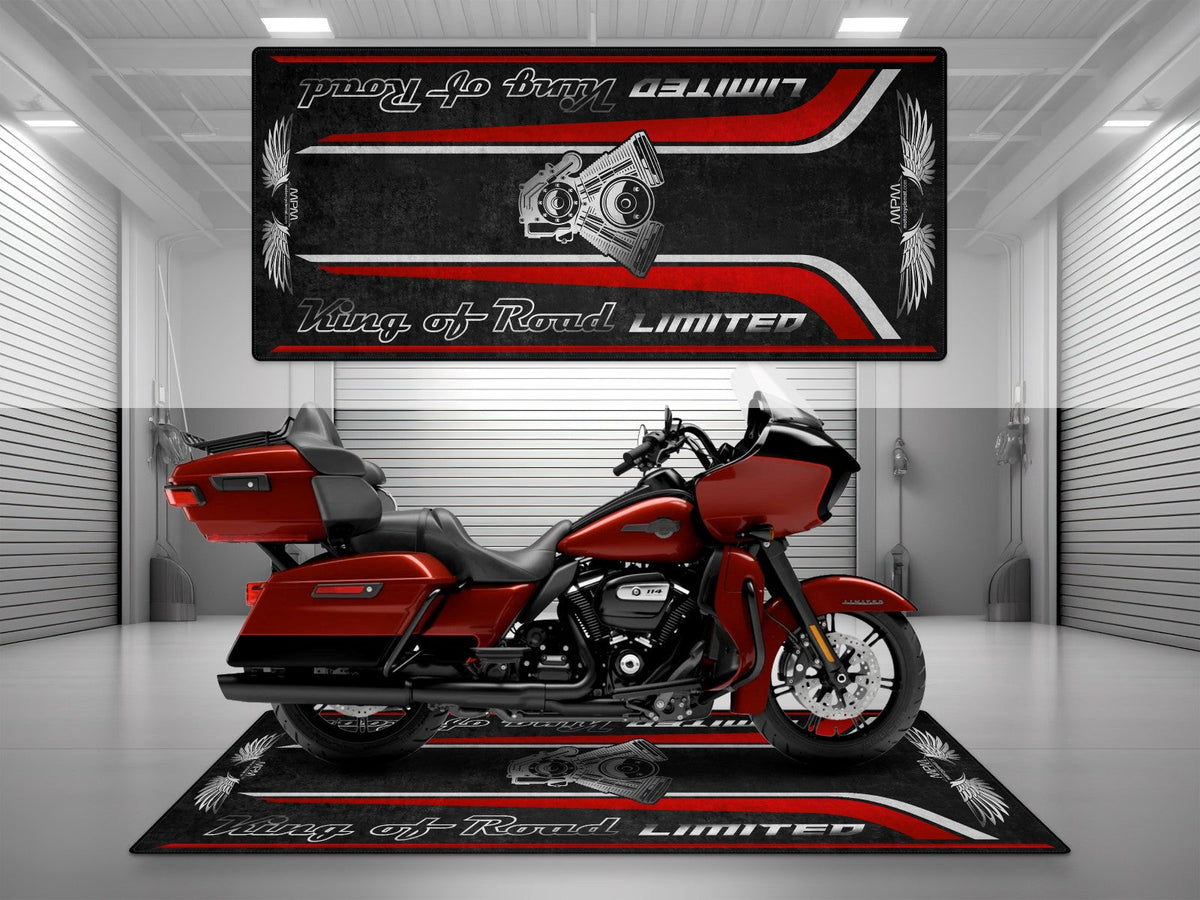 MPM Motorcycle Mat for Grand American Touring Motorcycle "King of Road Limited" - MM4121