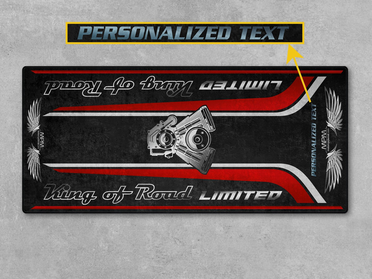 MPM Motorcycle Mat for Grand American Touring Motorcycle "King of Road Limited" - MM4121