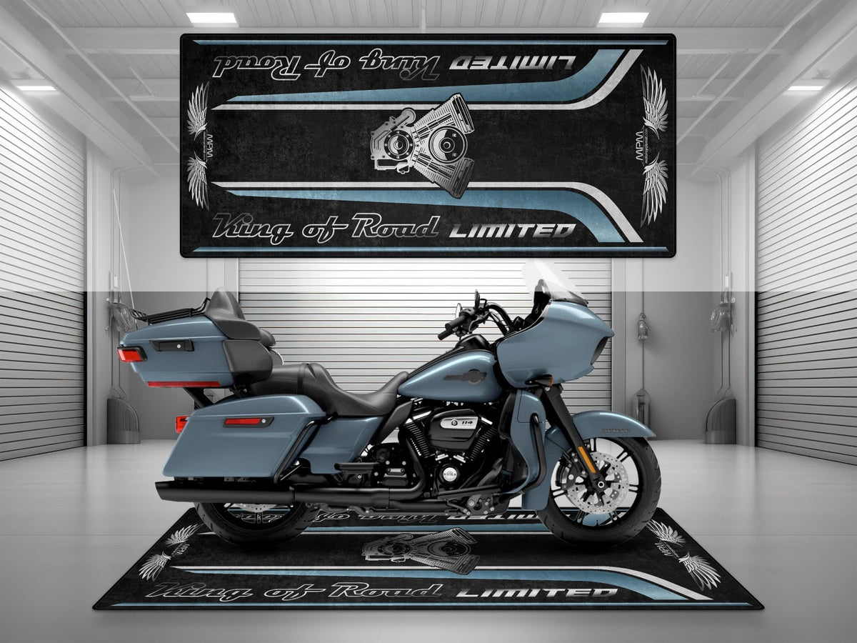 MPM Motorcycle Mat for Grand American Touring Motorcycle "King of Road Limited" - MM4121