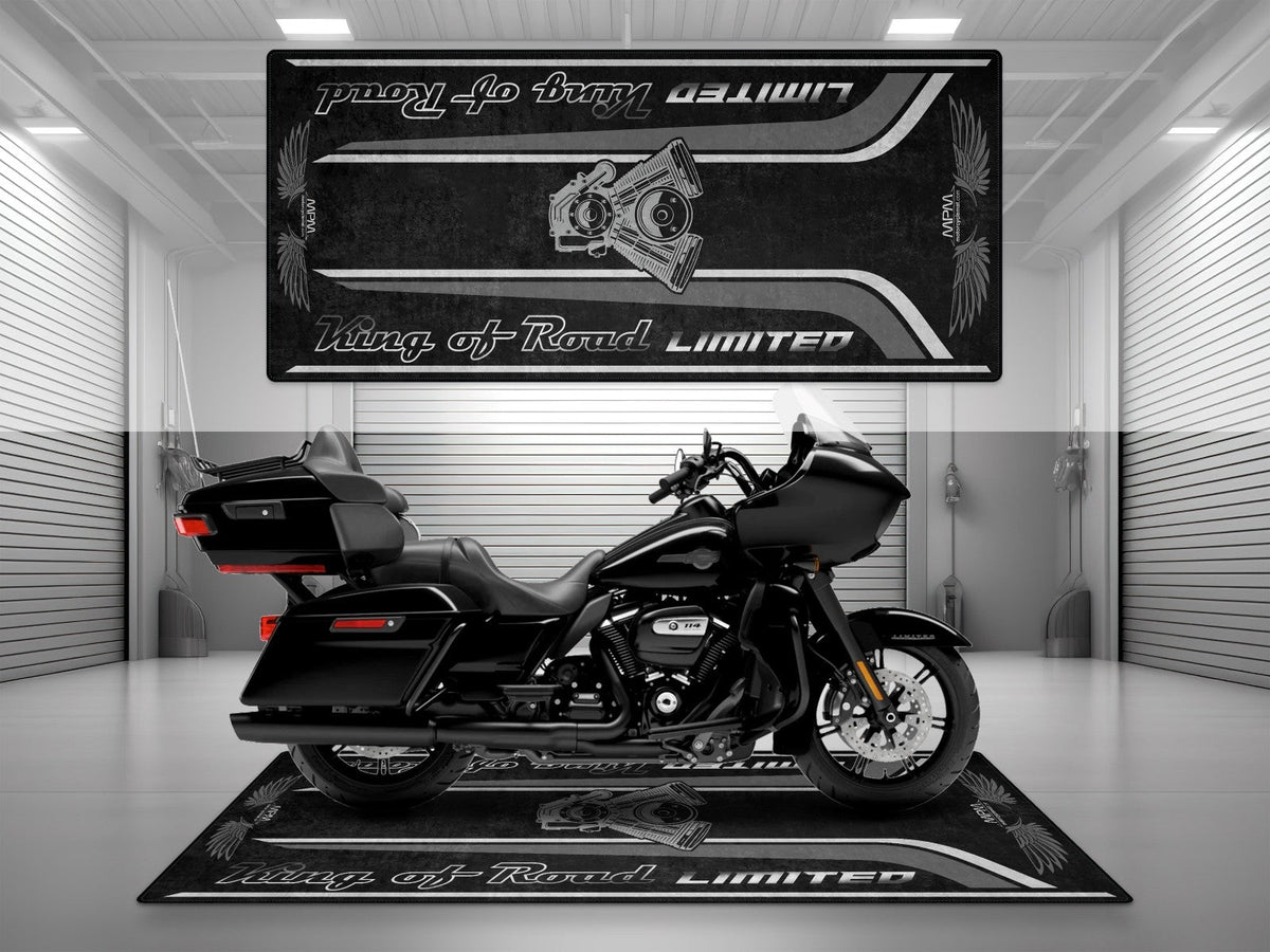 MPM Motorcycle Mat for Grand American Touring Motorcycle "King of Road Limited" - MM4121