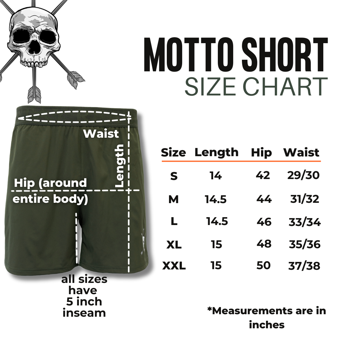 MEN'S | MOTTO SHORT : JUNGLE MOSS