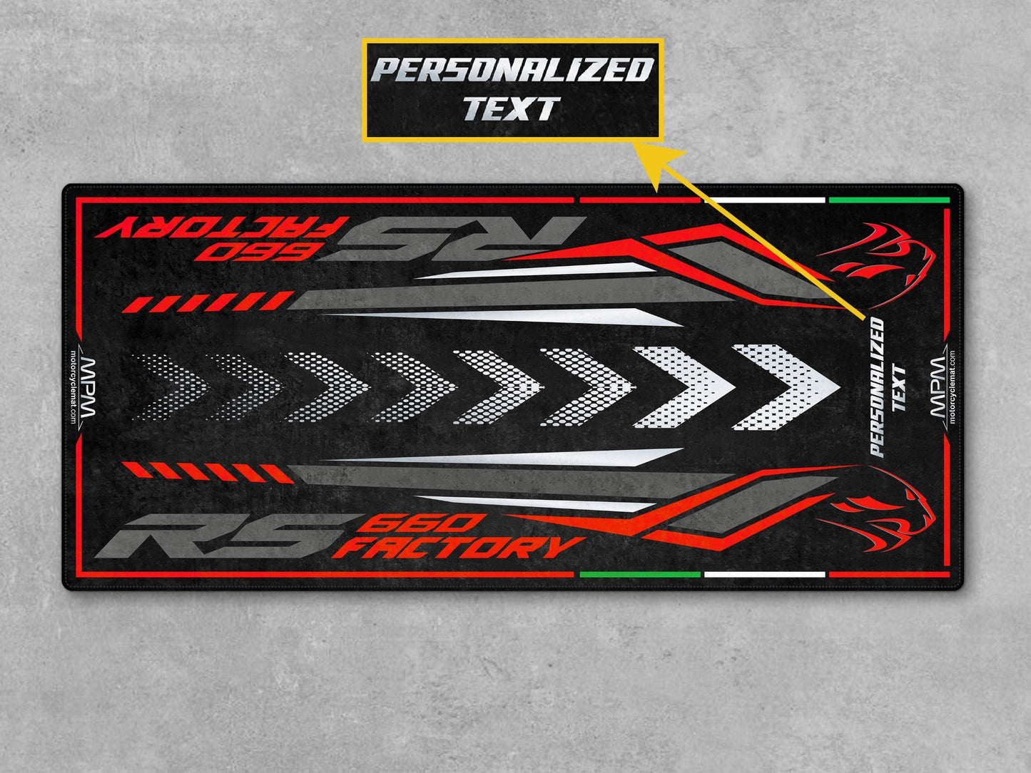 MPM Motorcycle Mat for Aprilia RS 660 Factory - MM4155