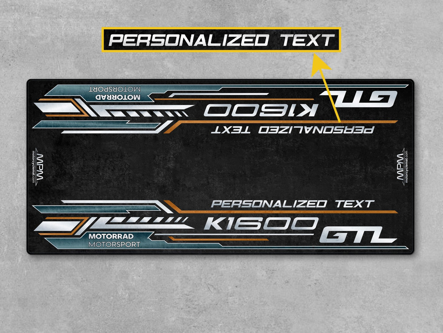 MPM Motorcycle Mat for BMW K1600 GTL - MM4180