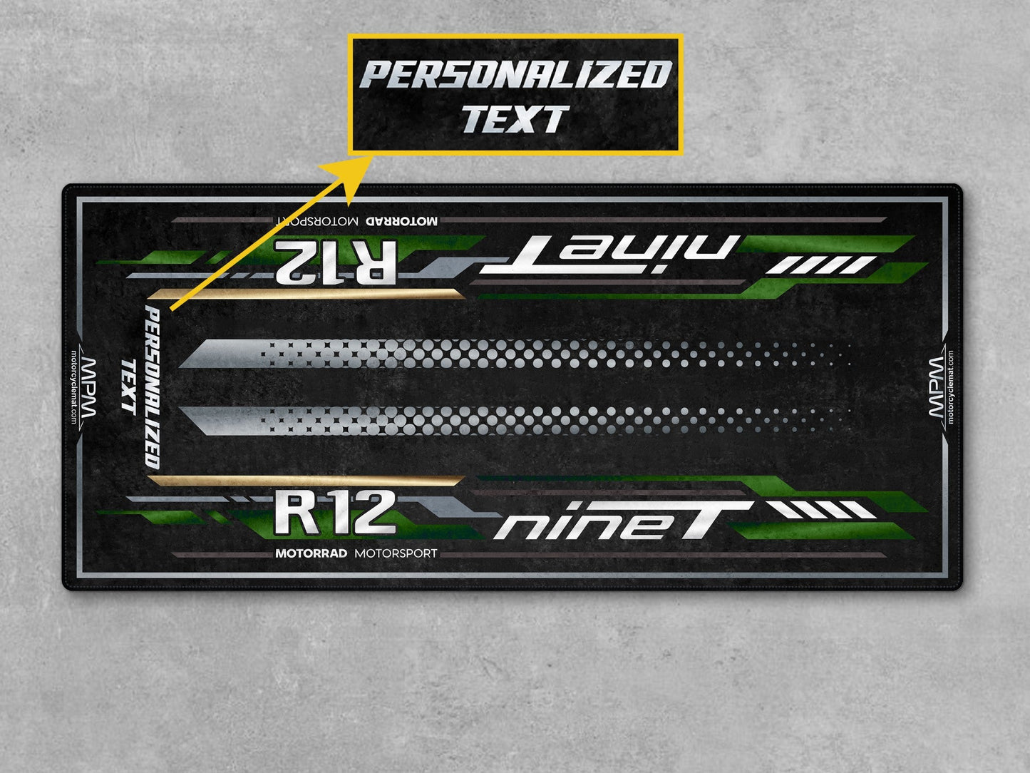 MPM Motorcycle Mat for BMW R12 nineT - MM4189