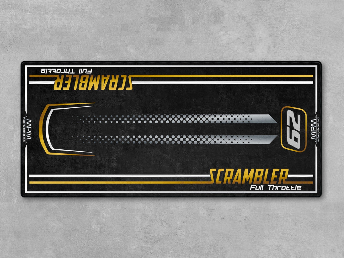 MPM Motorcycle Mat for Ducati Scrambler Full Throttle - U805
