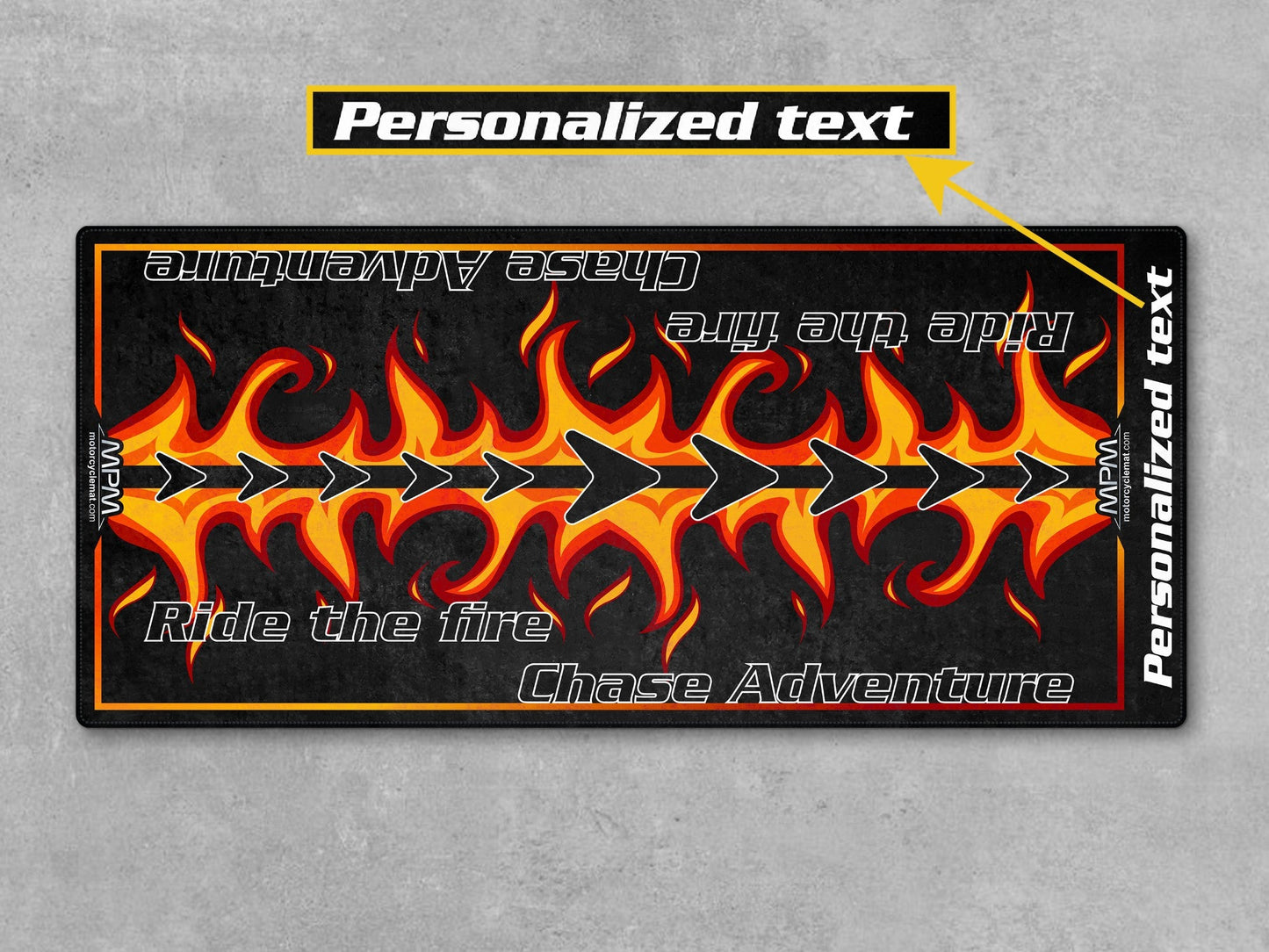 MPM Motorcycle Mat for American Motorcycles - U1200