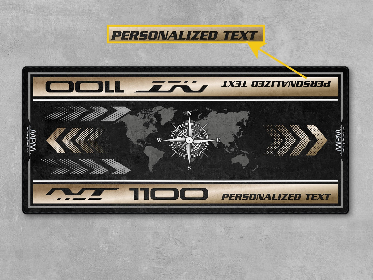 MPM Motorcycle Mat for Honda NT1100 - MM4212