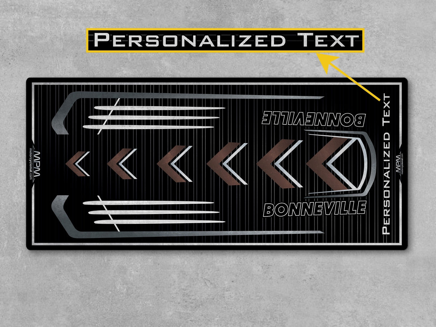 MPM Motorcycle Mat for Bonneville - U1300