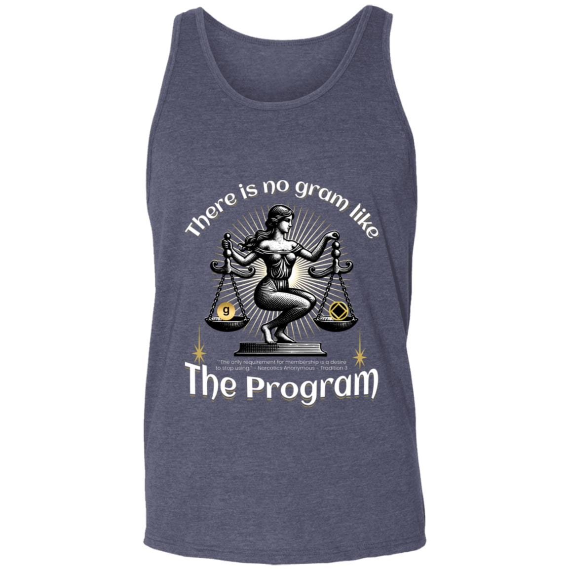 NA Recovery Unisex Tank | Inspiring Sobriety | There's No Gram Like The Program