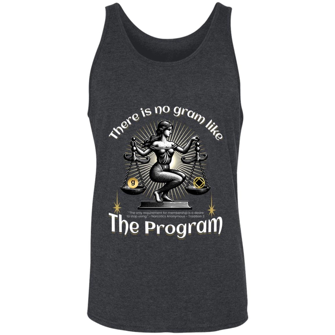 NA Recovery Unisex Tank | Inspiring Sobriety | There's No Gram Like The Program