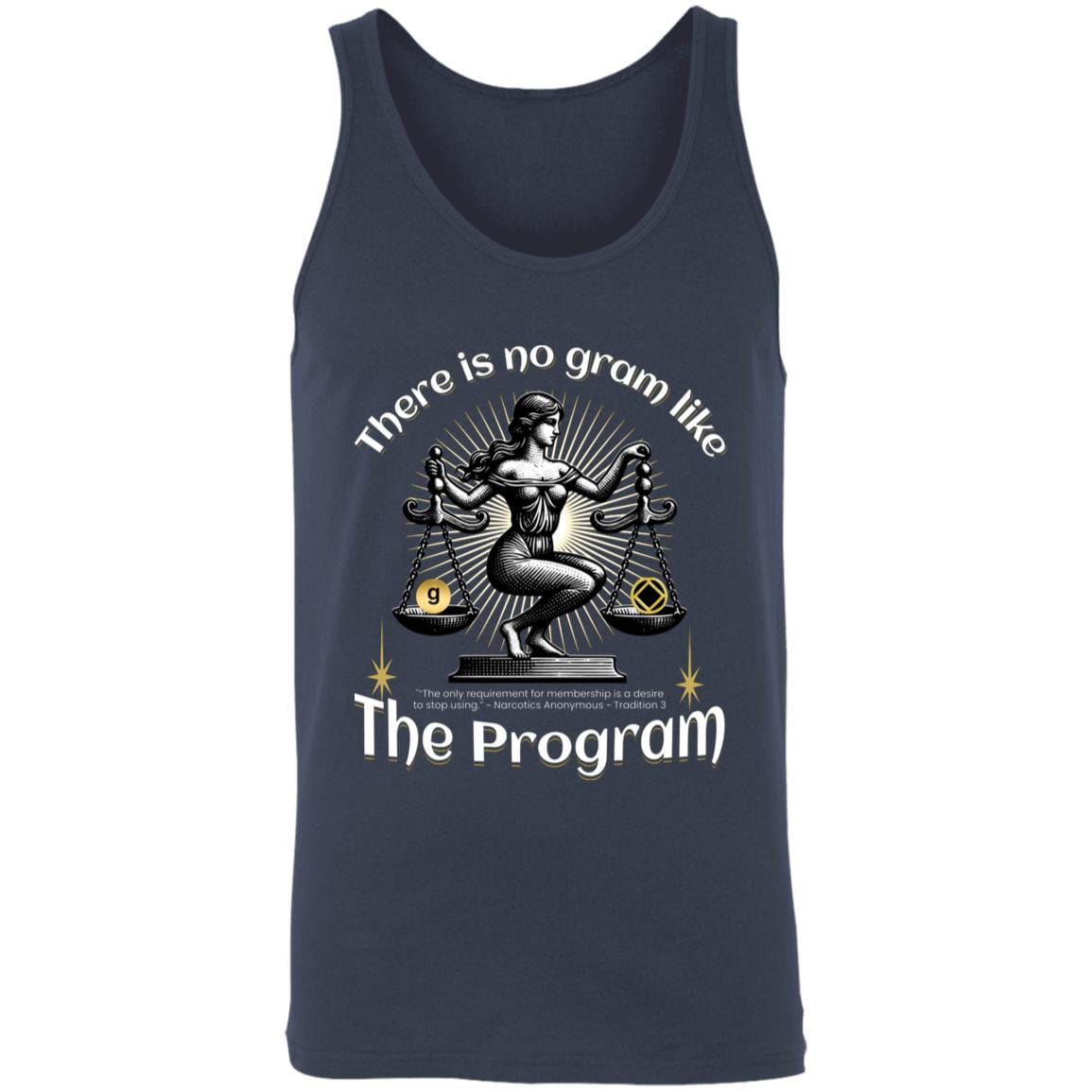 NA Recovery Unisex Tank | Inspiring Sobriety | There's No Gram Like The Program