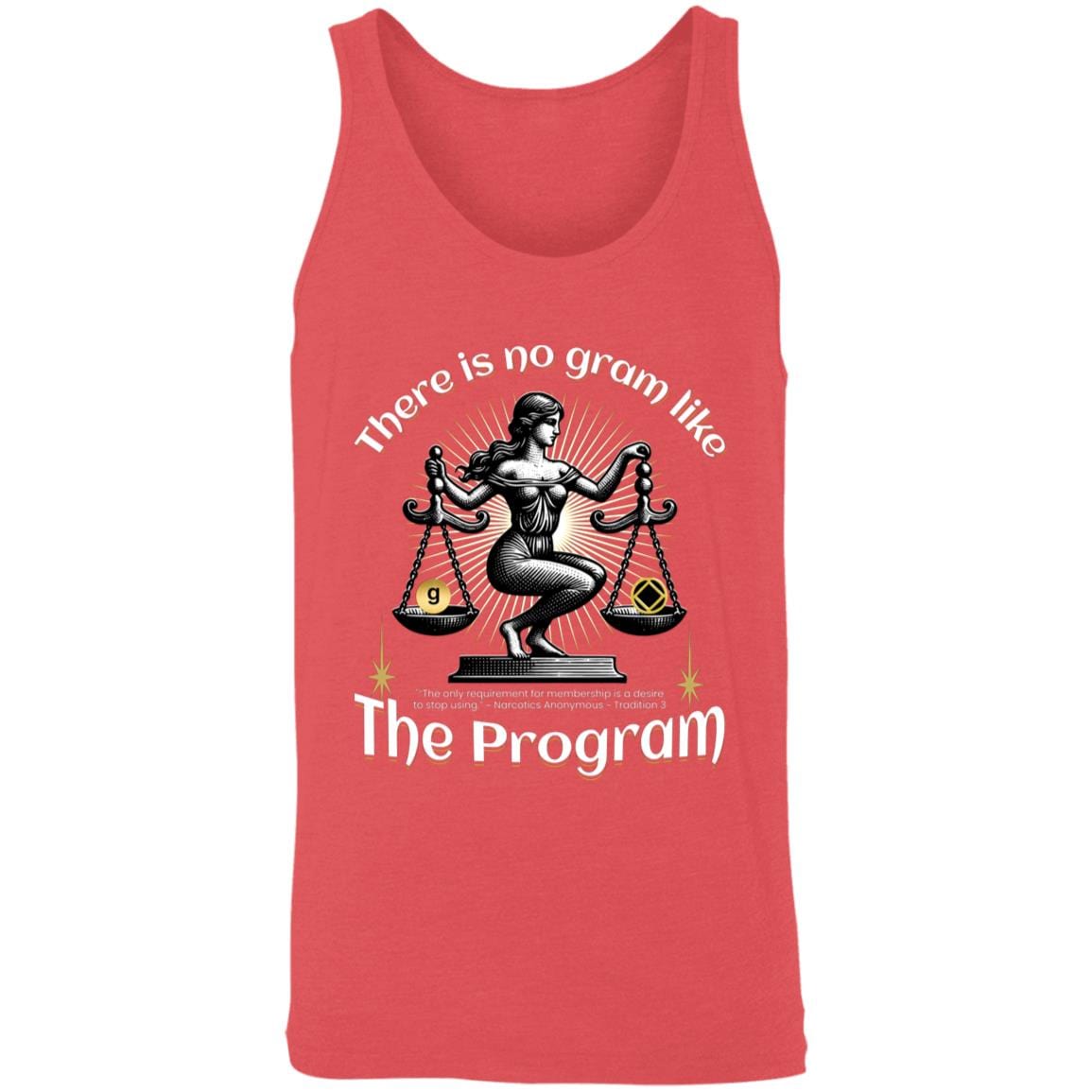 NA Recovery Unisex Tank | Inspiring Sobriety | There's No Gram Like The Program