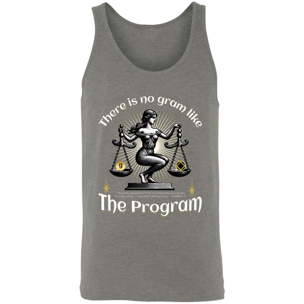 NA Recovery Unisex Tank | Inspiring Sobriety | There's No Gram Like The Program