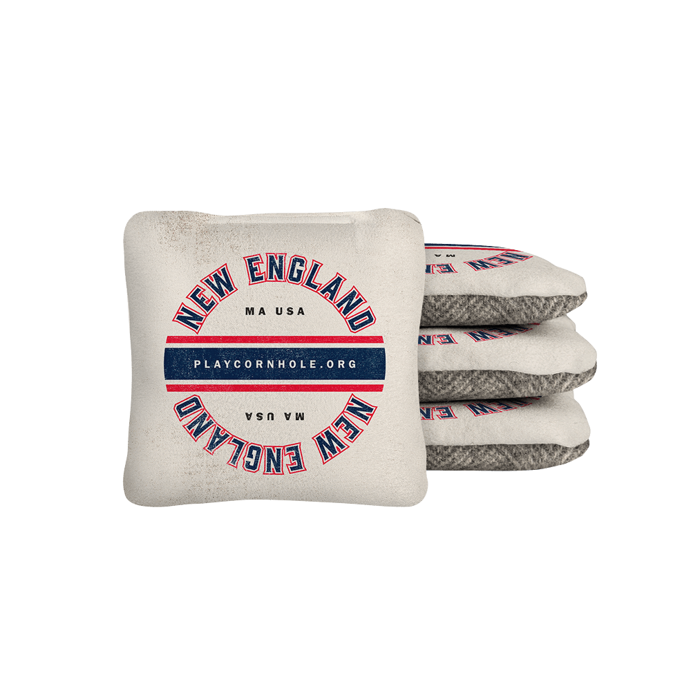 New England Football Gameday Backyard 1x2 ft Cornhole Board Set