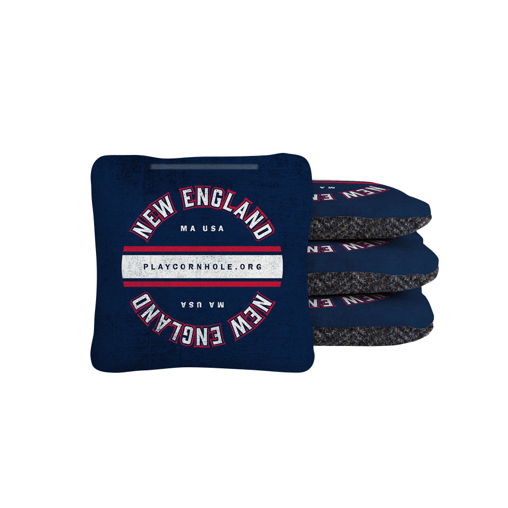 New England Football Gameday Backyard 1x2 ft Cornhole Board Set