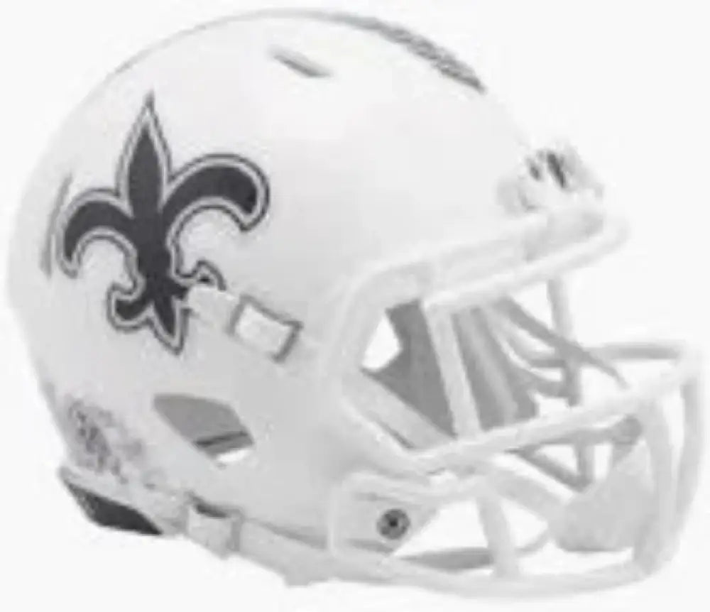 New Orleans Saints NFL Mini Speed Football Helmet SALUTE TO SERVICE 3 NFL