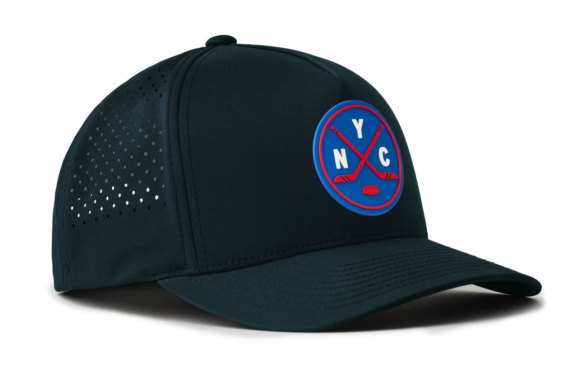 New York City Hockey Performance 5-Panel Hat | NYC X Flexfit Snapback