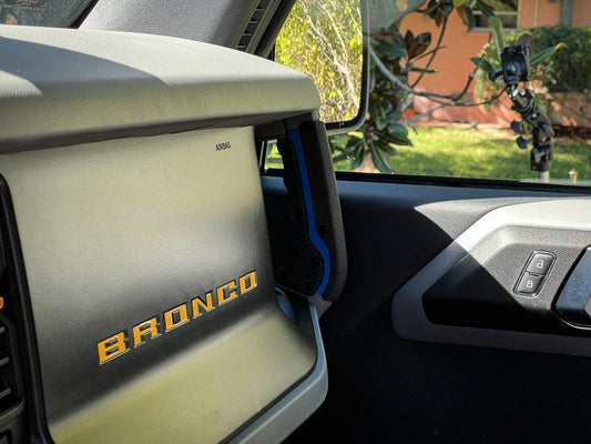 Outer Grab Handle Stripe Overlays (EZ Apply - Standard Series) - 2021+ Bronco