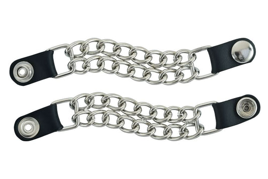 PKV1S Vest Extender - Plain Silver Snap
