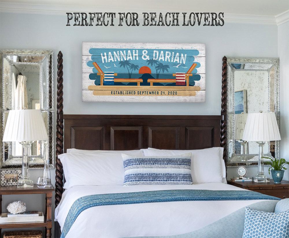 Personalized - Beach Chairs - Canvas