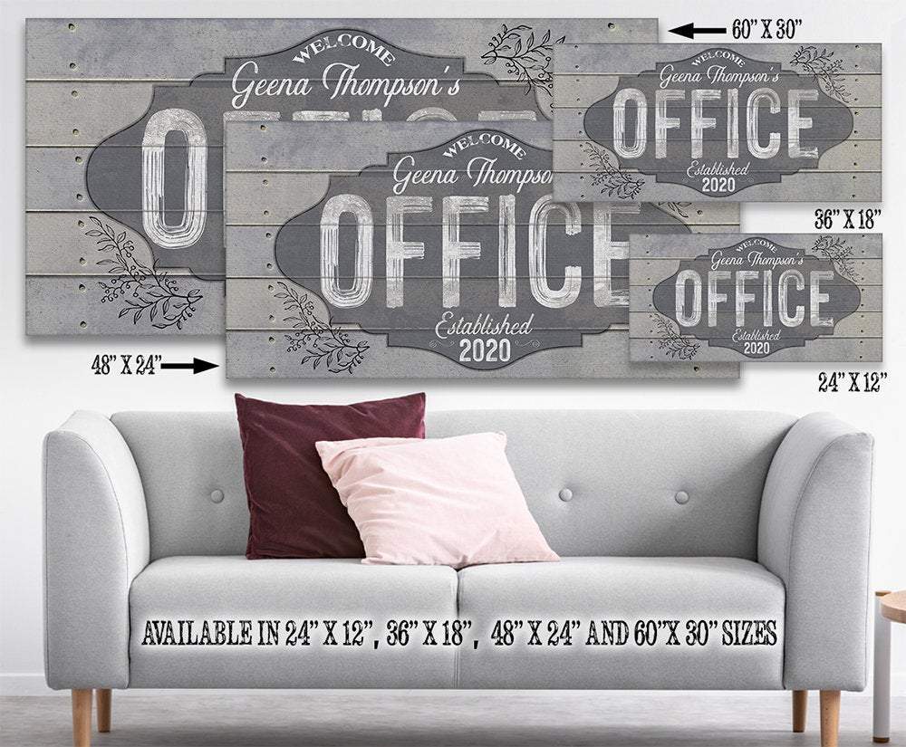 Personalized - Office - Canvas
