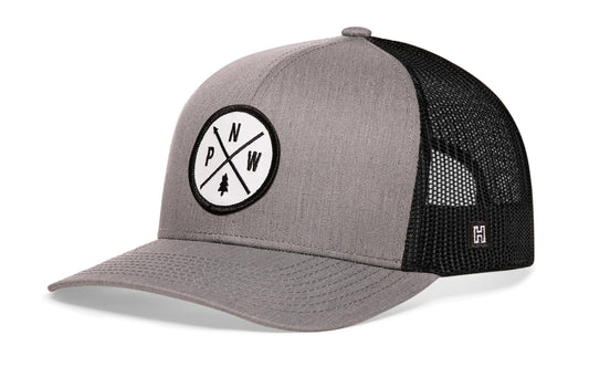 Pacific Northwest Trucker Hat | White Patch PNW X Snapback