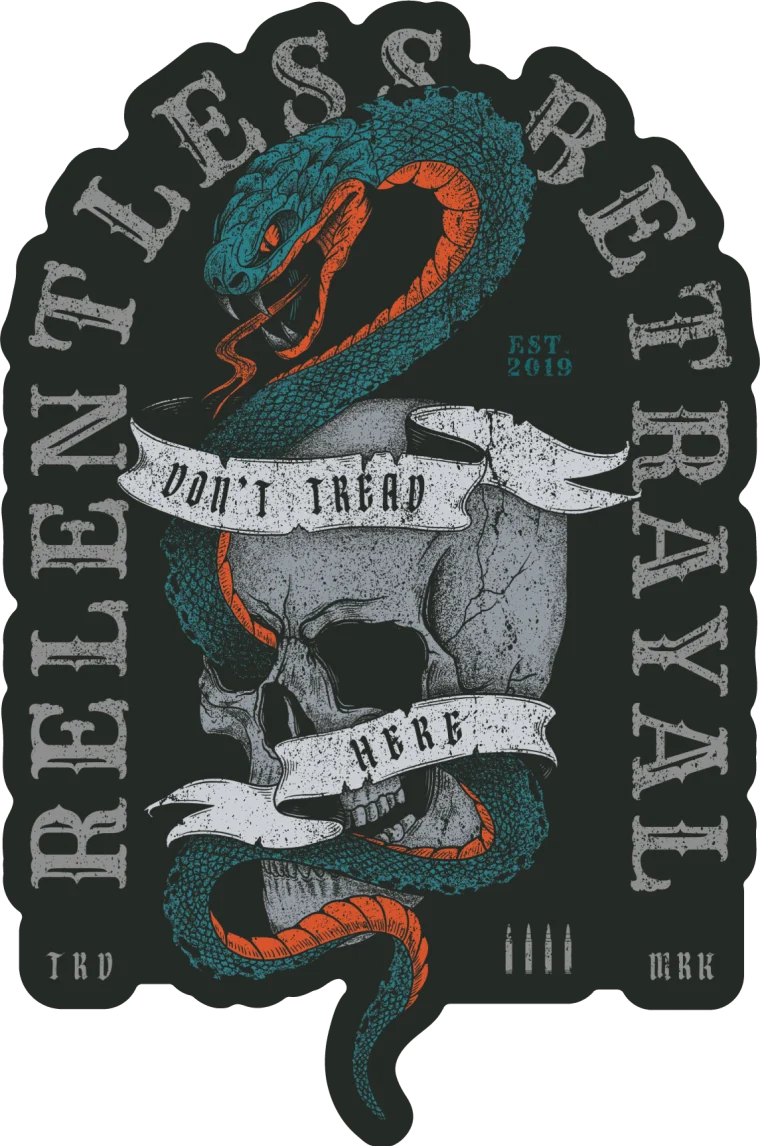 Don't Tread Here Decal