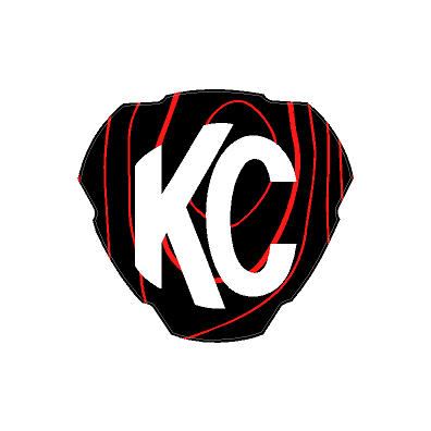 KC HiLITES Flex Era 3 Cover Topo Overlays - Universal