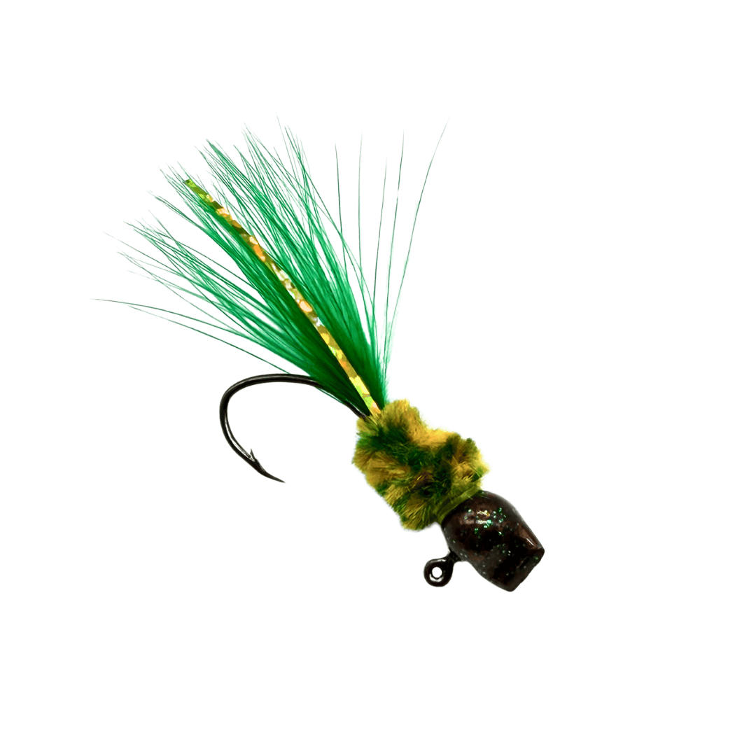 Hand Tied Crappie Jigs - Hatchet Head