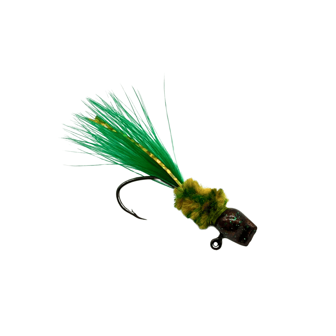 Hand Tied Crappie Jigs - Hatchet Head