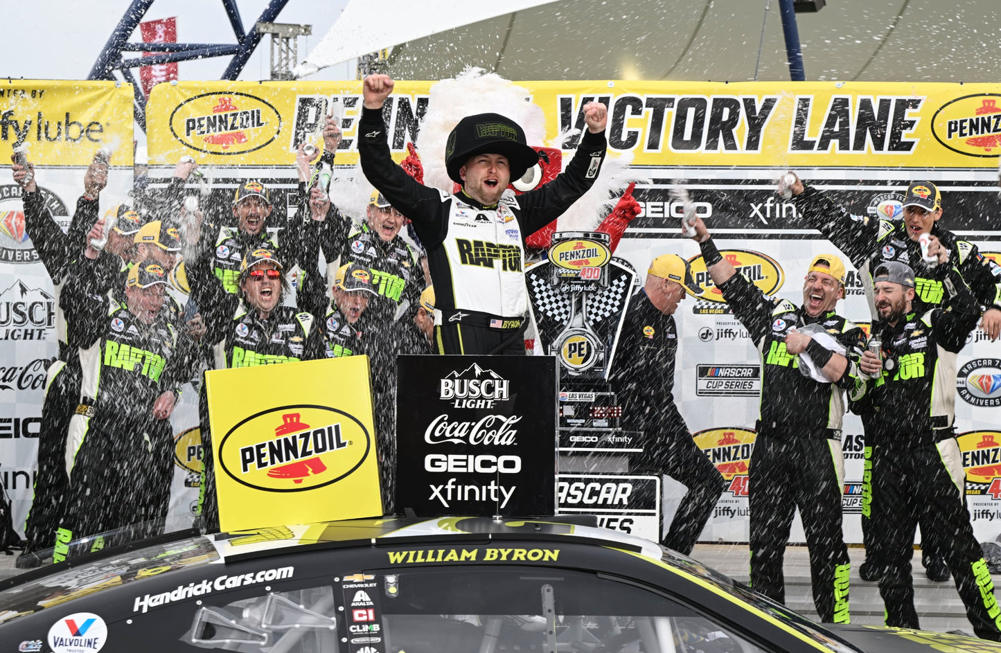 William Byron #24 RAPTOR Noggin