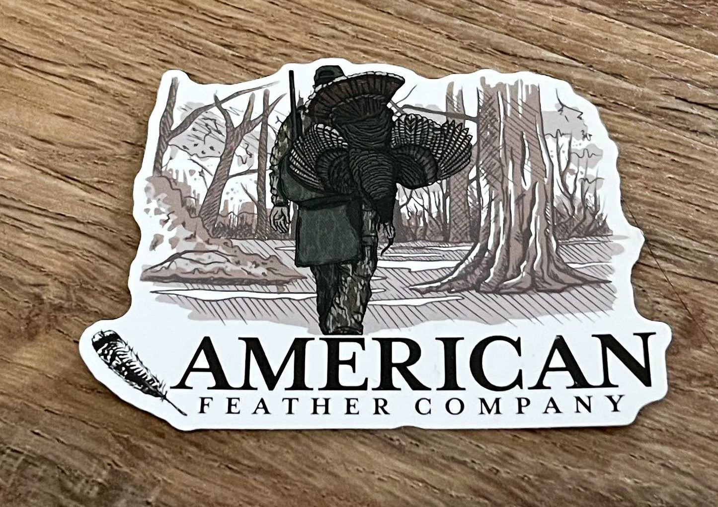 Long Beard Walk Out Sticker